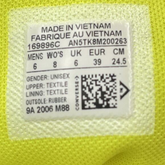 Converse Chuck Taylor All Star Hi Mens SIZE 6 Womens 8 UV Change Shoes Sneakers - Picture 2 of 10